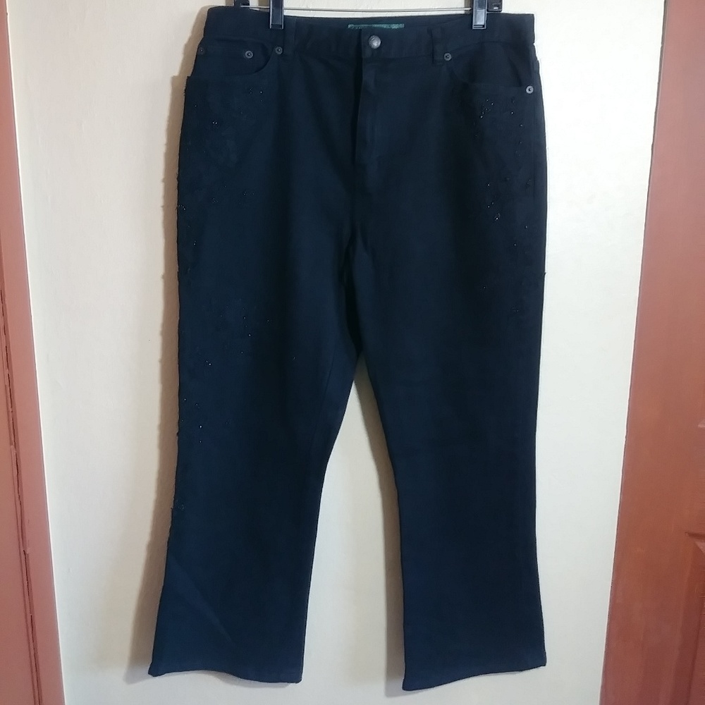 Ralph Lauren Jeans Co. Embroidered Jeans